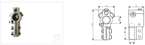 Zacisk transformatora  TOGA 4/M12 (BK - 1115-811-412-350/004